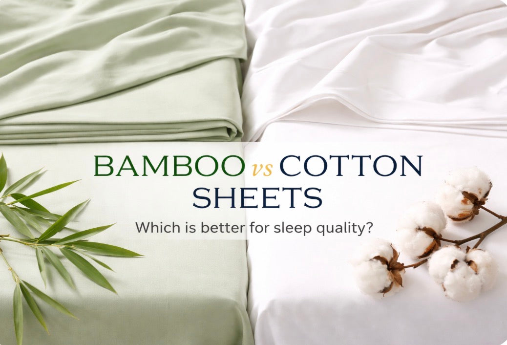 Bamboo vs Cotton Sheets: Which Is Better for Sleep Quality? Discover how your sheet material affects comfort, breathability, and overall sleep quality.